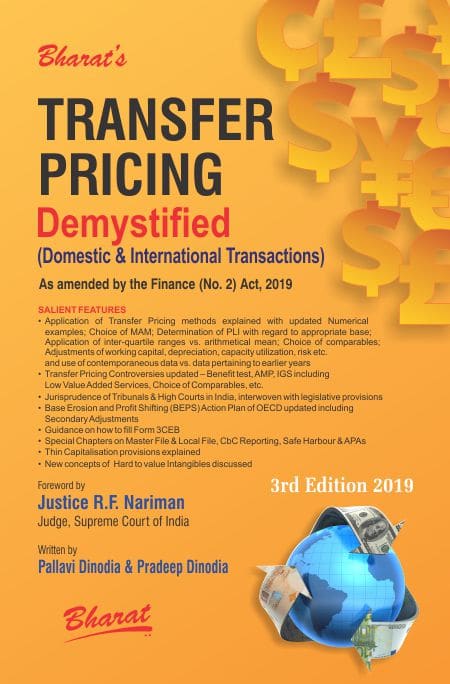 Bharat's Transfer Pricing Demystified (Domestic & International Transactions) by Pallavi Dinodia & Pradeep Dinodia - 3rd Edition August 2019