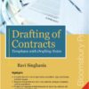 Bloomsbury's Drafting of Contracts – Templates with Drafting Notes by Ravi Singhania, 2nd Edition February, 2020