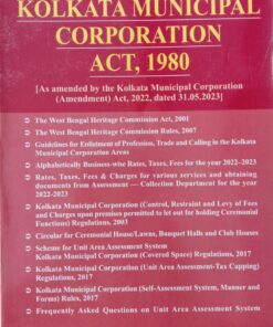 KLH's The Kolkata Municipal Corporation Act , 1980 - Edition 2023