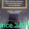 Puliani's Trusts Public, Private, Charitable, Religious, Educational NGO's And Societies by CR Rao - 3rd Edition 2023