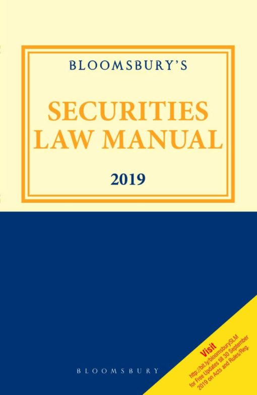 Bloomsbury Securities Law Manual 2019, 1st Edition June 2019