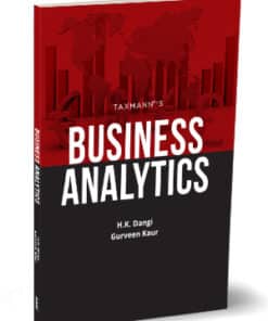 Taxmann's Business Analytics by H.K. Dangi - 1st Edition 2024