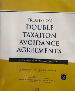 Snow white's Treatise on Double Taxation Avoidance Agreements by S Rajaratnam - 11th Edition August 2020