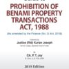 Bharat's Guide to Prohibition of Benami Property Transaction Act, 1988 by CA. P.T. Joy 1st Edition August 2019