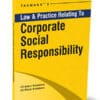 Taxmann's Law & Practice Relating To Corporate Social Responsibility by Ankur Srivastava - 1st Edition 2023