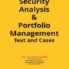 Taxmann's Security Analysis & Portfolio Management Text and Cases by Vanita Tripathi July 2019