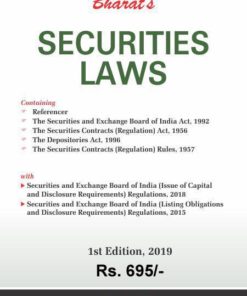 Bharat's Securities Laws - 1st Edition September 2019