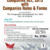 Bharat's Companies Act, 2013 with Companies Rules & Forms (Set of 2 Volume) - 28th Edition September 2019