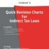 Taxmann's Quick Revision Charts for Indirect Tax Laws (CA-Final) by V.S.Datey for Nov 2020 Exams