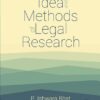 OUP's Idea and Methods of Legal Research by P. Ishwara Bhat - Edition August 2019