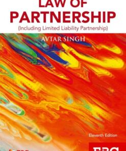 EBC's Introduction to Law of Partnership by Avtar Singh - 11th Edition 2018, Reprinted 2019