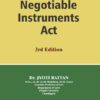 Bharat's Negotiable Instruments Act by Dr. Jyoti Rattan 1st Edition 2020