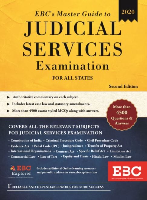 EBC's Master Guide to Judicial Services Examination by EBC, 2nd Edition 2020