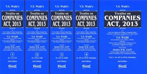 Bharat's Treatise on Companies Act, 2013 by V.S. Wahi