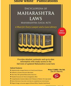 SWP's Encyclopedia of Maharashtra Laws (Set of 6 Volumes) - Edition 2021