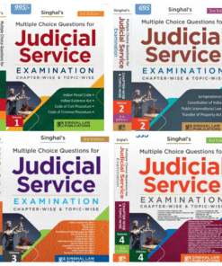 Singhal's Multiple Choice Questions for Judicial Service Examination (Chapter-wise and Topic-wise)