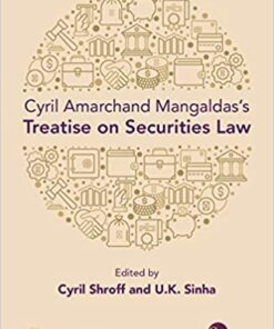 Thomson's Cyril Amarchand Mangaldas's Treatise on Securities Law by Cyril Shroff - 1st Edition 2021