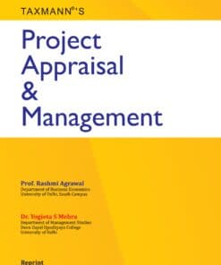 Taxmann's Project Appraisal & Management by Rashmi Agrawal - Reprint Edition June 2021