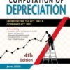Commercial's Computation of Depreciation by Ram Dutt Sharma - 4th Edition June, 2020