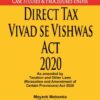 Taxmann's Case Studies & Procedures under Direct Tax Vivad se Vishwas Act 2020 by Mayank Mohanka - 3rd Edition October 2020