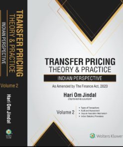 Wolters Kluwer's Transfer Pricing Theory & Practice – Indian Perspective by Hari Om Jindal - 1st Edition July 2020