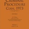 Lexis Nexis's Criminal Procedure Code, 1973 by D D Basu - 6th Edition 2017