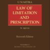 Lexis Nexis's Law of Limitation and Prescription by U N Mitra - 16th Edition 2021