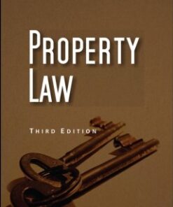 Lexis Nexis’s Property Law by Poonam Pradhan Saxena - 3rd Edition 2017