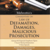 DLH's Commentary on Law of Defamation, Damages, Malicious Prosecution by Mehrotra - 8th Edition 2022