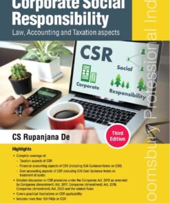 Bloomsbury’s A Practical Guide to Corporate Social Responsibility by CS Rupanjana De - 3rd Edition December 2020