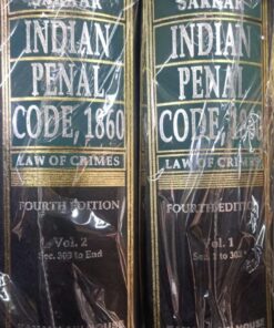 KLH's Indian Penal Code by Sarkar and Justice Khastgir - 4th Edition 2022