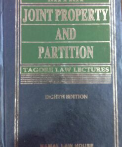 KLH's Joint Property & Partition by Mitra - 8th Edition 2023