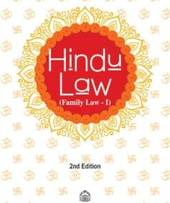 ALH's Hindu Law by Dr. S.R. Myneni - 2nd Edition Reprint 2022