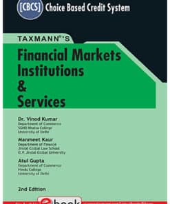 Taxmann's Financial Markets & Institutions by Vinod Kumar under CBCS - 2nd Edition July 2021