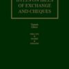 Sweet & Maxwell's Byles on Bills of Exchange and Cheques by Phillips - South Asian Reprint of 30th Edition