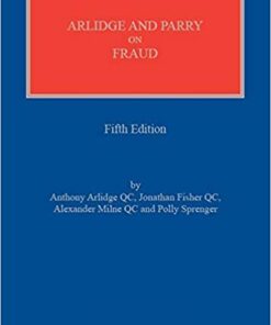 Sweet & Maxwell's Arlidge and Parry on Fraud - 5th South Asian Edition 2019