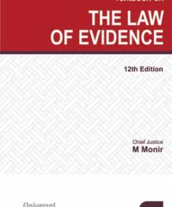Lexis Nexis's Textbook on the Law of Evidence by Chief Justice M Monir - 12th Edition March 2021