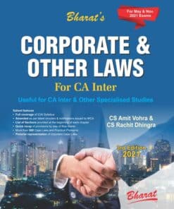 Bharat's Corporate & Other Laws by CS Amit Vohra for May 2021 Exam