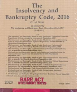 Lexis Nexis’s The Insolvency and Bankruptcy Code, 2016 (Bare Act) - 2023 Edition