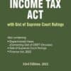 Bharat's Income Tax Act With Gist of Supreme Court Rulings (Pocket) - 33rd Edition 2022