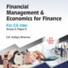 Bharat's Financial Management And Economics for Finance by CA. Aditya Sharma for May 2022 Exam