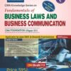 Commercial's Fundamentals of Business Law and Business Communication by CMA Shruthi Y V for June 2023 Exam