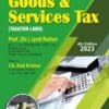 Bharat's Goods & Services Tax by Dr. Jyoti Rattan - 4th Edition 2023