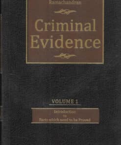 KP's Criminal Evidence (2 Volumes) by Ramachandran