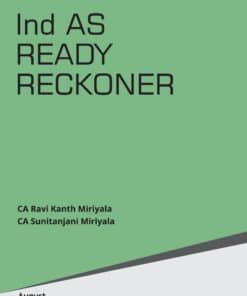 Taxmann's Ind AS Ready Reckoner by Ravi Kanth Miriyala - 1st Edition August 2021