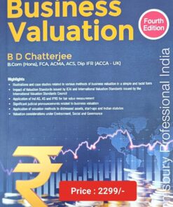 Bloomsbury’s An illustrated guide to Business Valuation by B.D. Chatterjee