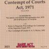 Lexis Nexis’s The Contempt of Courts Act, 1971 (Bare Act) - 2021 Edition