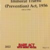 Lexis Nexis’s The Immoral Traffic (Prevention) Act, 1956 (Bare Act) - 2022 Edition