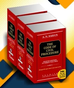 Premier's The Code of Civil Procedure (3 Volumes) by A.N. Saha - 8th Edition 2023
