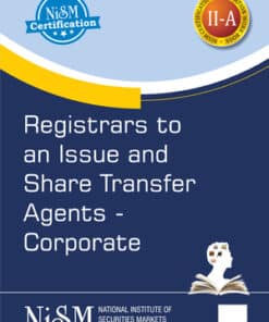 Taxmann's Registrars to an Issue and Share Transfer Agents - Corporate by NISM - Edition July 2022